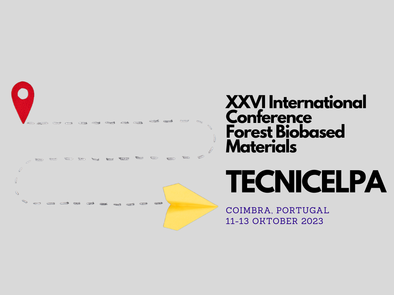 Symbolbild zur 16. Internationalen Fachkonferenz Forest Biobased Materials TECNICELPA in Coimbra in Portugal