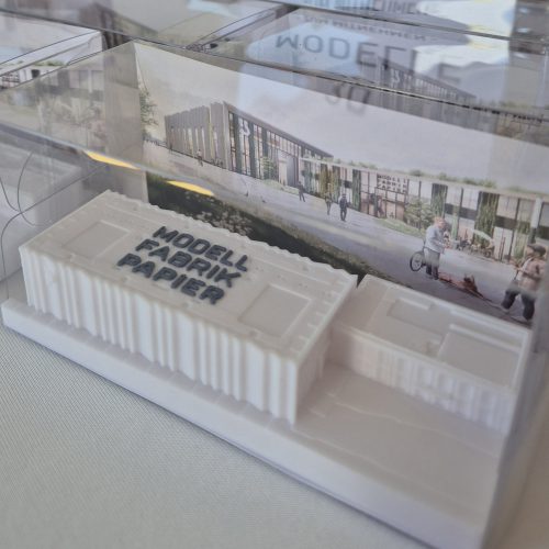 3D-Modell des neuen Forschungsgebäudes