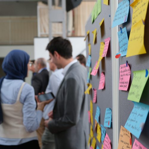 Netzwerken und Design Sprints bei der Ideenwerkstatt der MFP