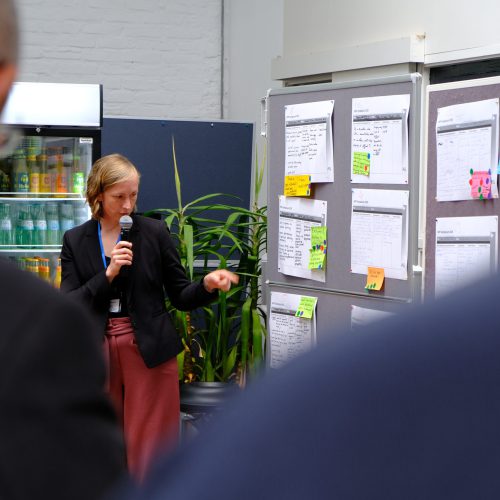 Präsentation der Gruppenarbeitsergebnisse