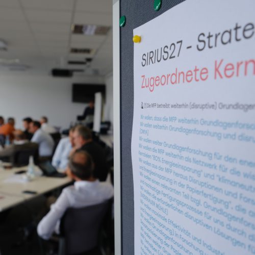 Strategieentwicklung und Ausrichtung des Forschungsprogramms nach 2027