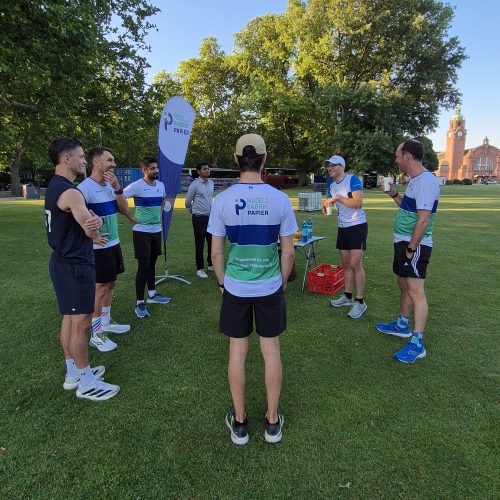 Das MFP-Laufteam bei Lauftreff am Rande der Zellcheming
