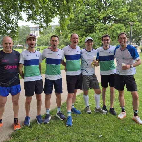 Der Lauftreff am Mittwochmorgen wird Tradition.